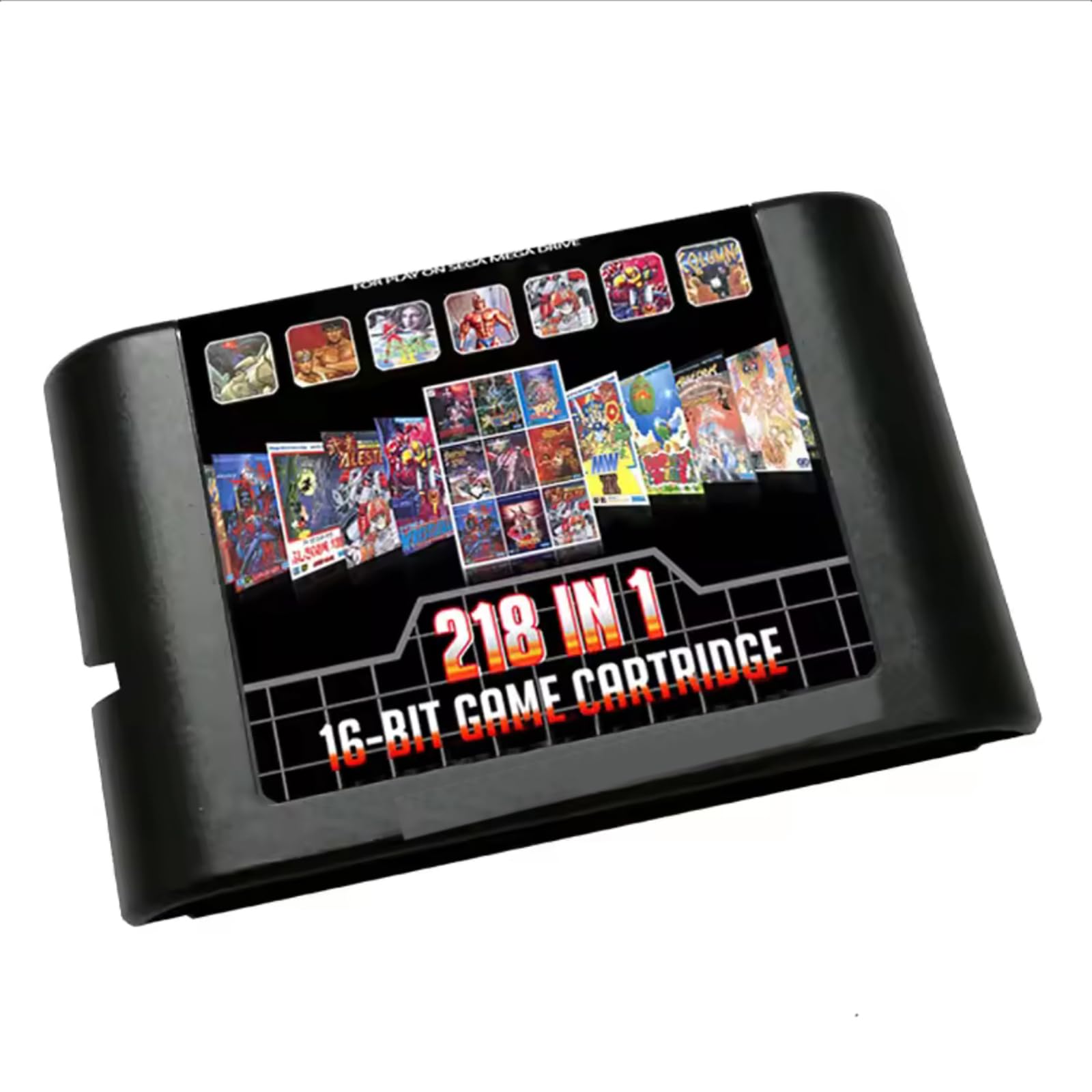 Amazon.com: 218 Games in 1 Cartridge, Sega Genesis, Mega Drive, 16